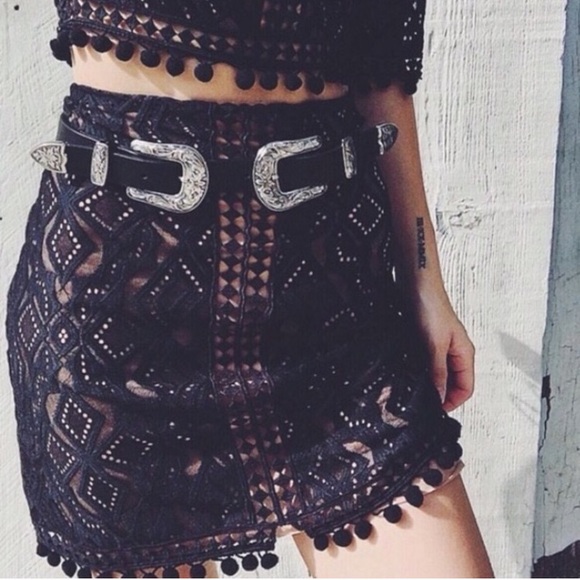 Silver Double buckle belt - Picture 6 of 8